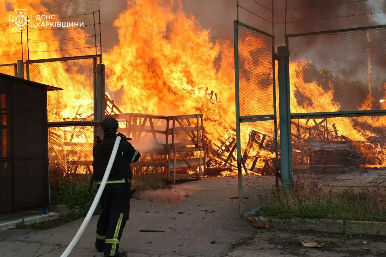 The consequences of the Russian attack on Kharkiv oblast on Jun. 2